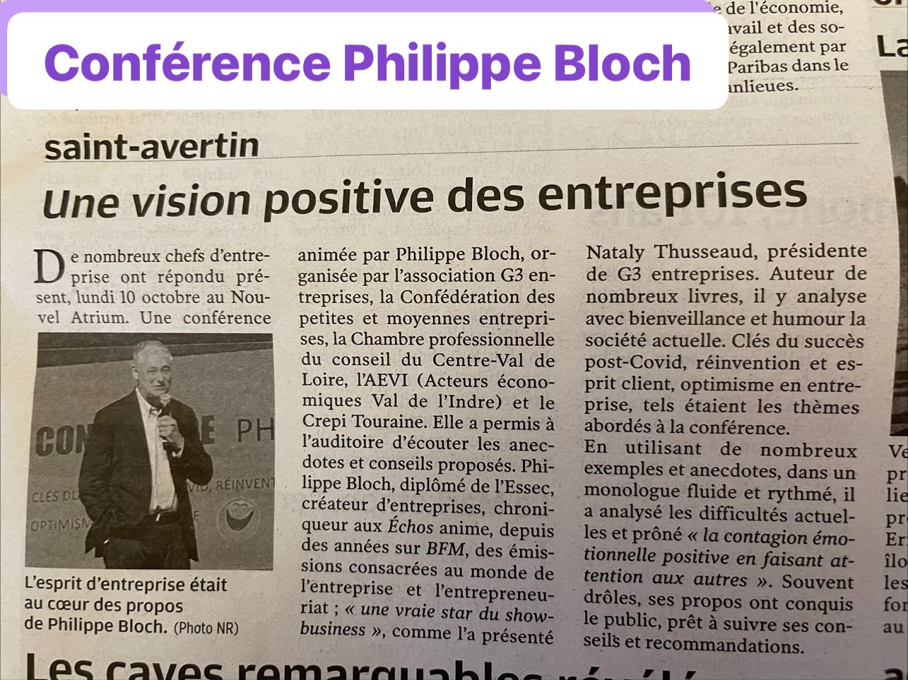 You are currently viewing Article sur la Conférence de Philippe Bloch